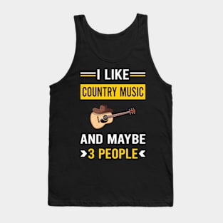 3 People Country Music Tank Top